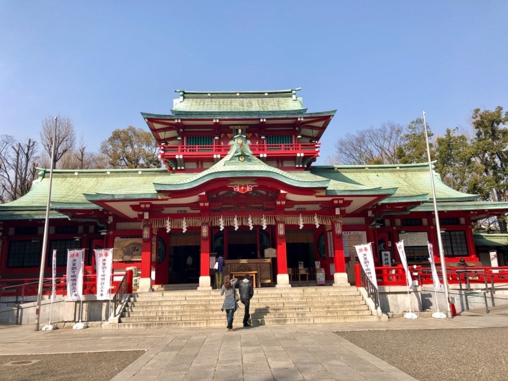 富岡八幡宮の本殿