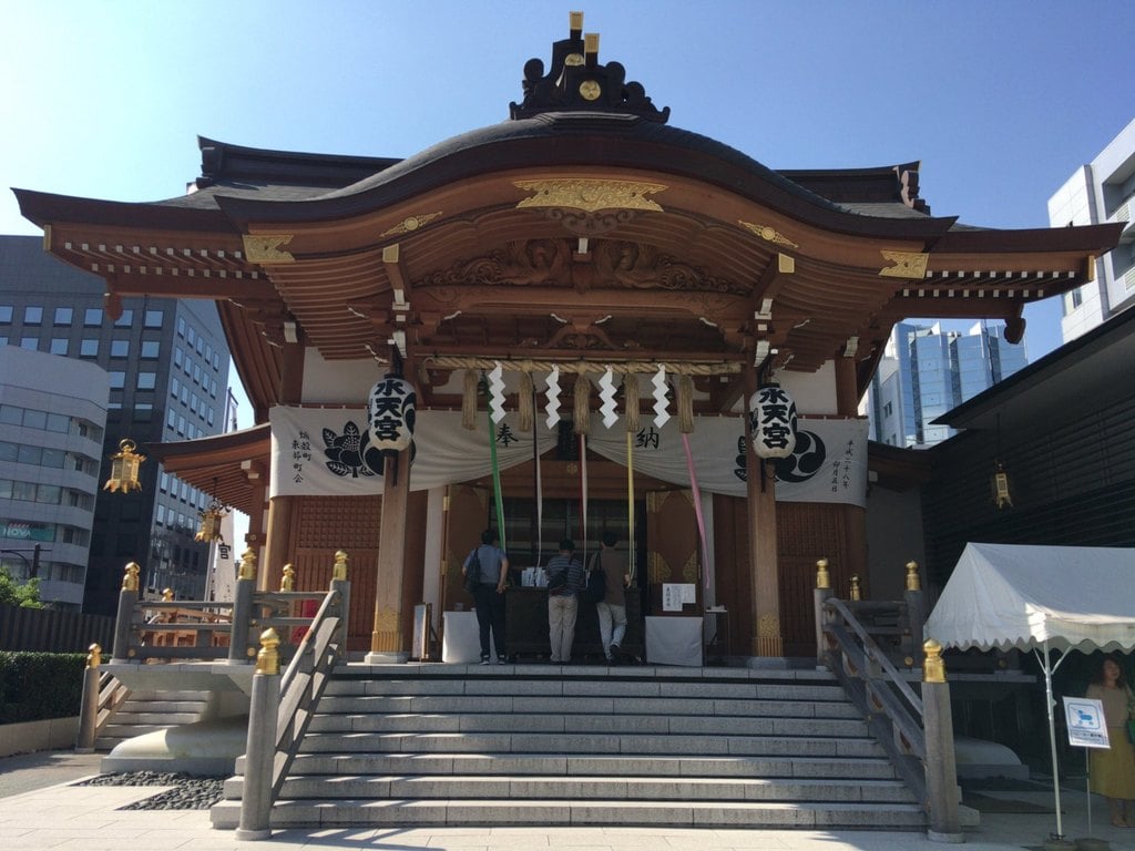 水天宮の本殿