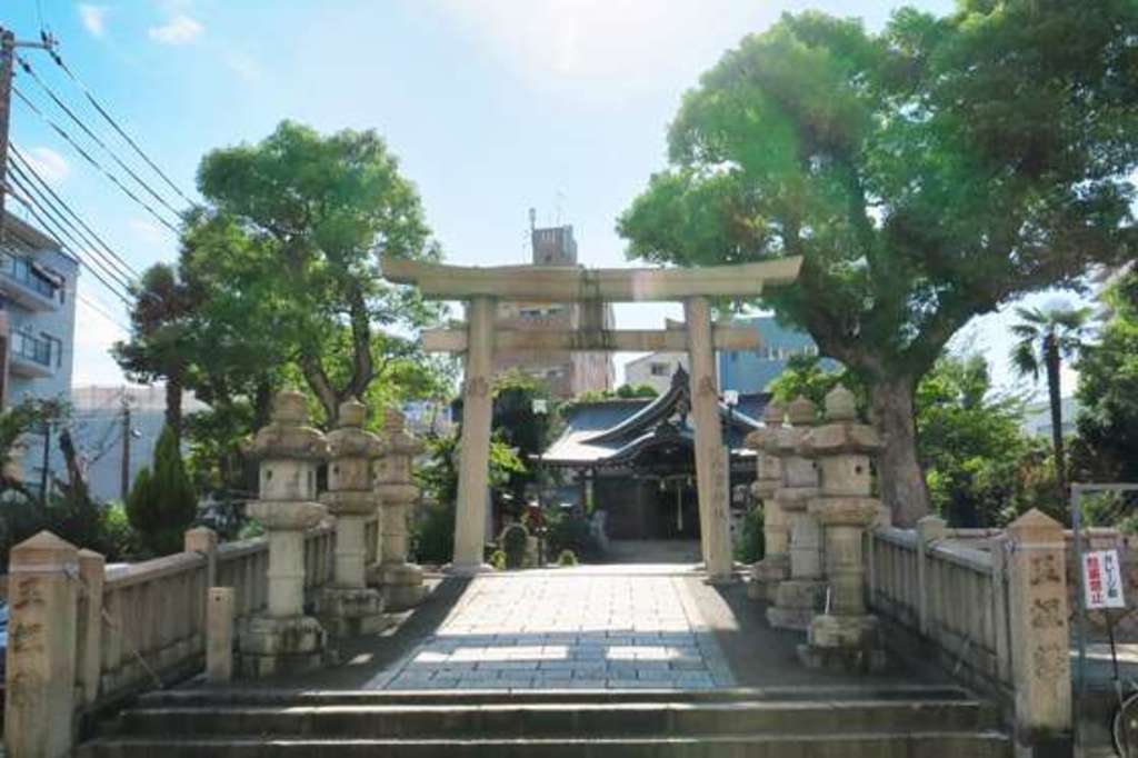八宮神社の鳥居