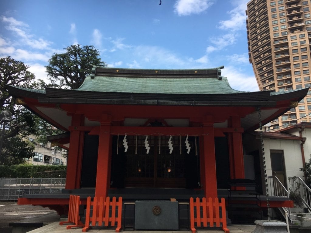 麻布氷川神社の本殿