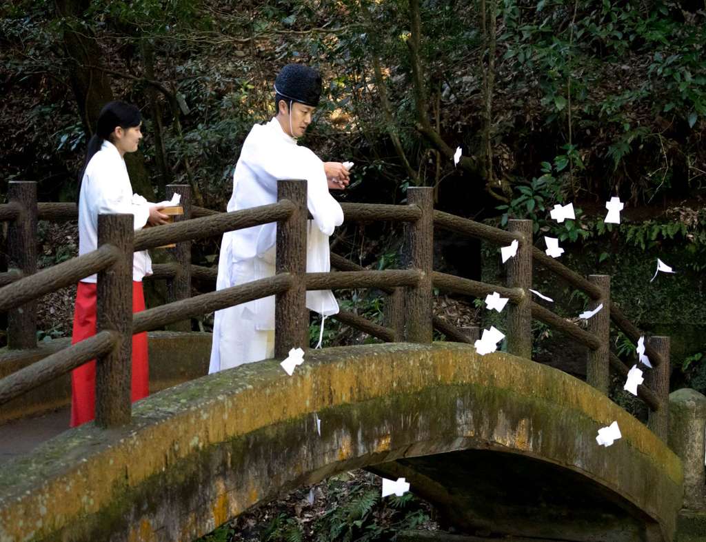 “天岩戸神社の年越の大祓”