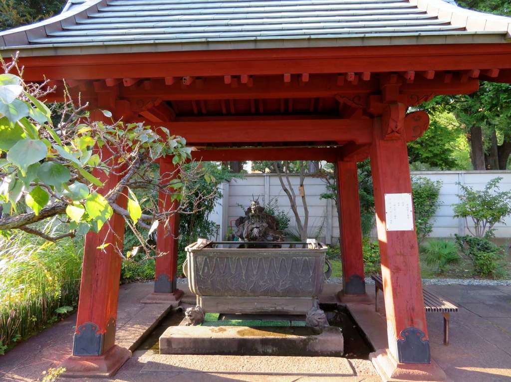 輪王寺の手水