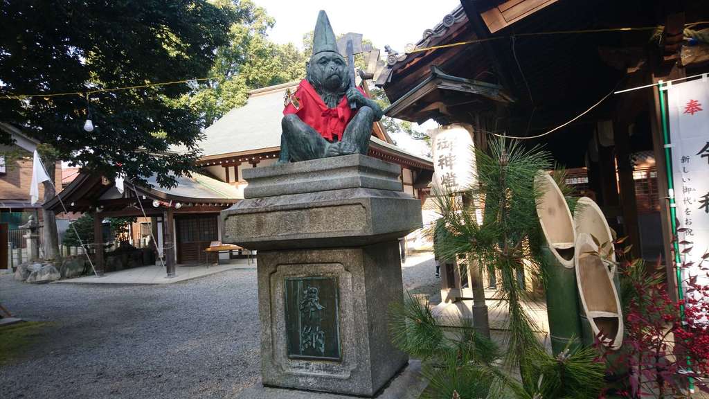 “清州山王宮日吉神社の2020年の初詣”