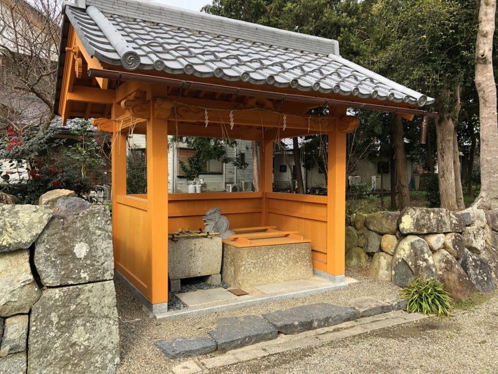新宮神社の手水