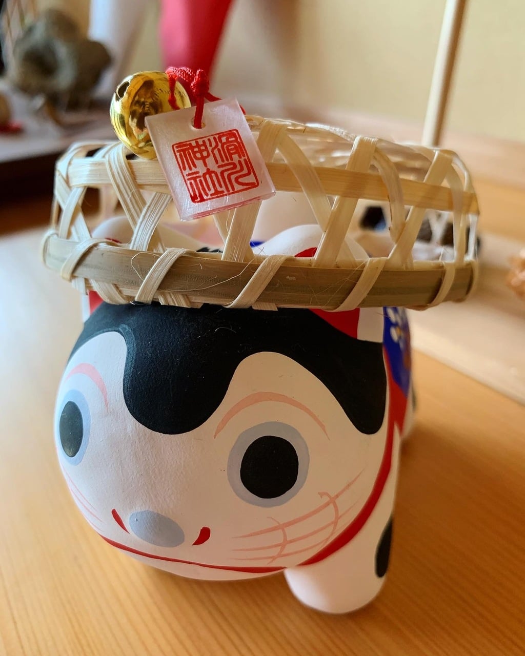 安産祈願の 籠つき福犬 滑川神社 仕事と子どもの守り神 福島県須賀川駅 からのお知らせ ホトカミ