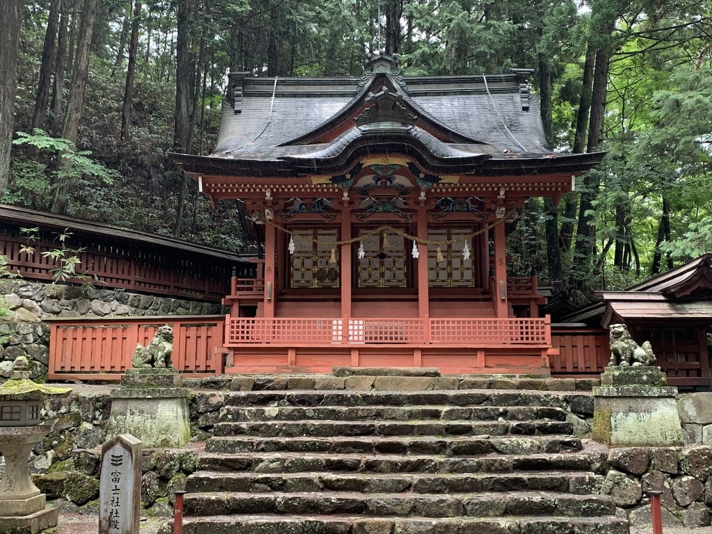 日枝神社(岐阜県高山駅)の投稿(1回目)。「君の名は」の聖地巡礼の一つだそうです。 [ホトカミ]